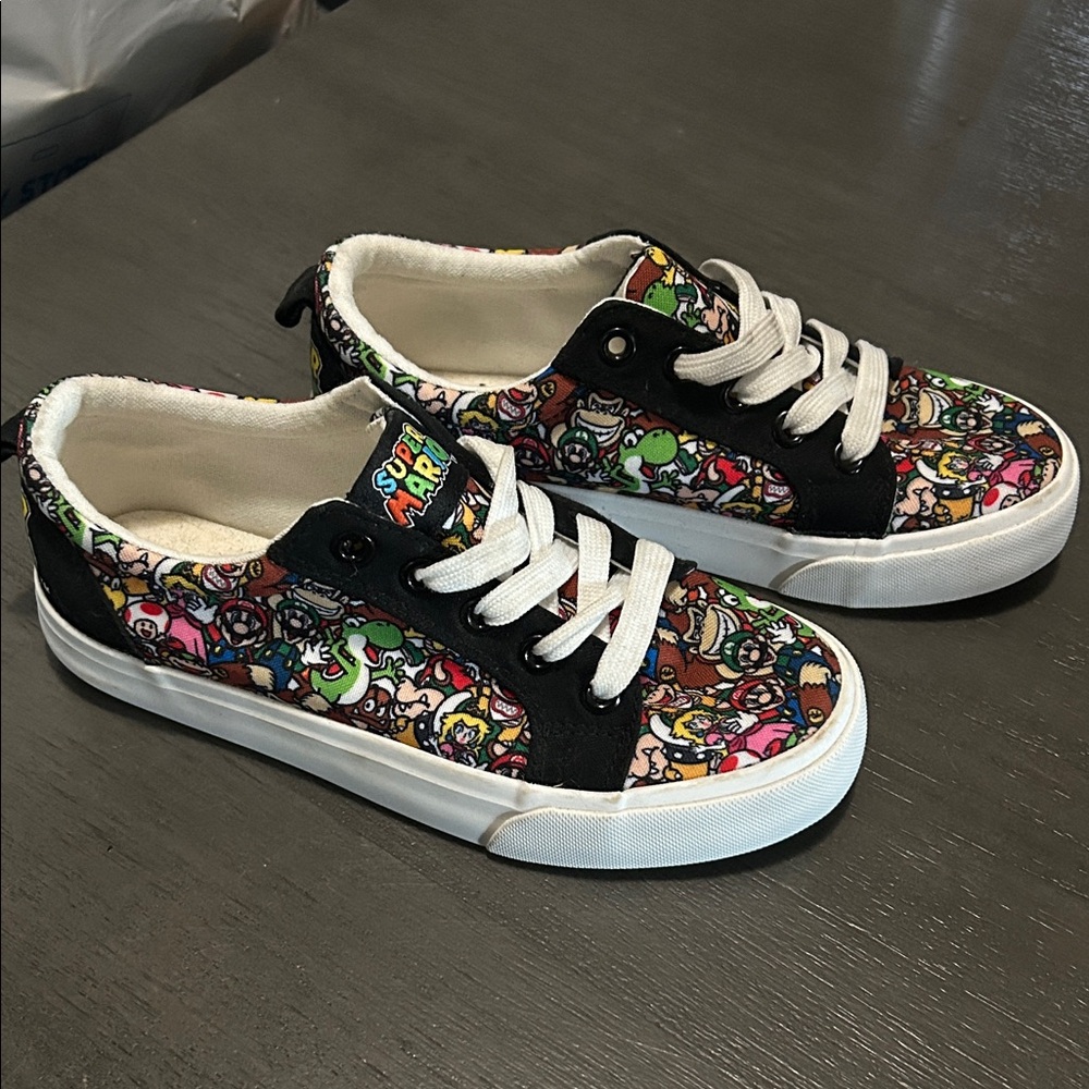 Super Mario Themed Sneakers